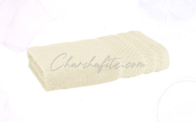 Хавлиена кърпа Бамбук – екрю, 50/90 см