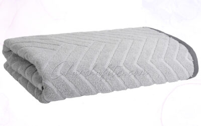 Хавлиена кърпа Матерхорн – сиво, 70/140 см