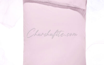 Едноцветен плик за завивка в розово, Ранфорс