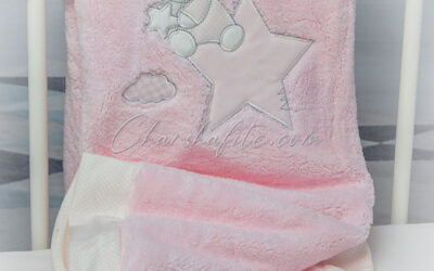 Бебешко одеяло Доди Розово