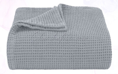 Памучна Завивка за Легло “Сиеста” – сиво,160/230 см