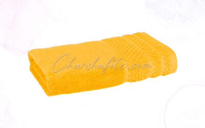 Хавлиена кърпа Бамбук – жълто, 50/90 см