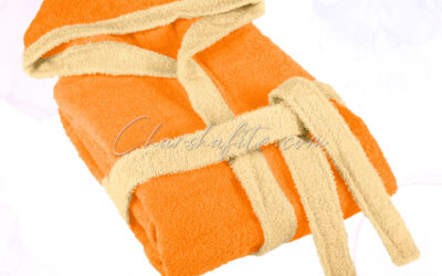 Детски халат за баня “Оранжево” – 12-14 год.